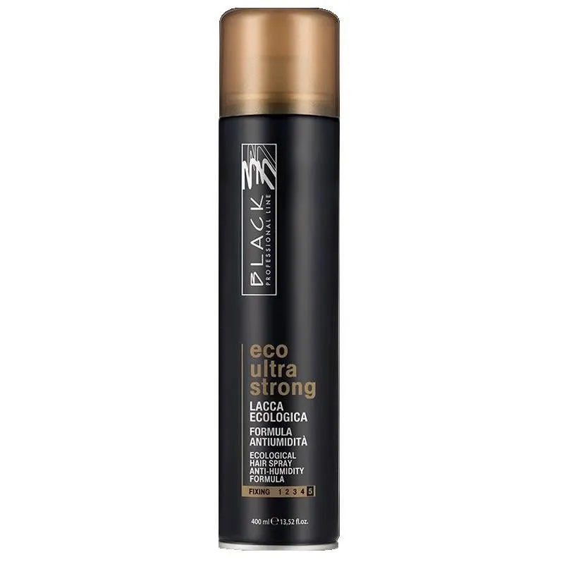 Black Professional Line Laca Ultra Fuerte Anti-Humedad 400 ml | Black Professional Line