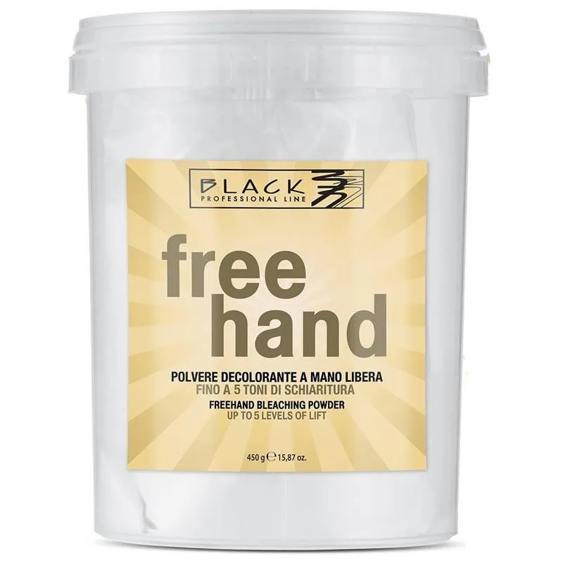 Black Professional Line Free Hand Polvo Decolorante 450g | Black Professional Line