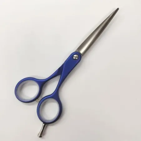 Tijera Peluquero 5.5" Aluminum Azul