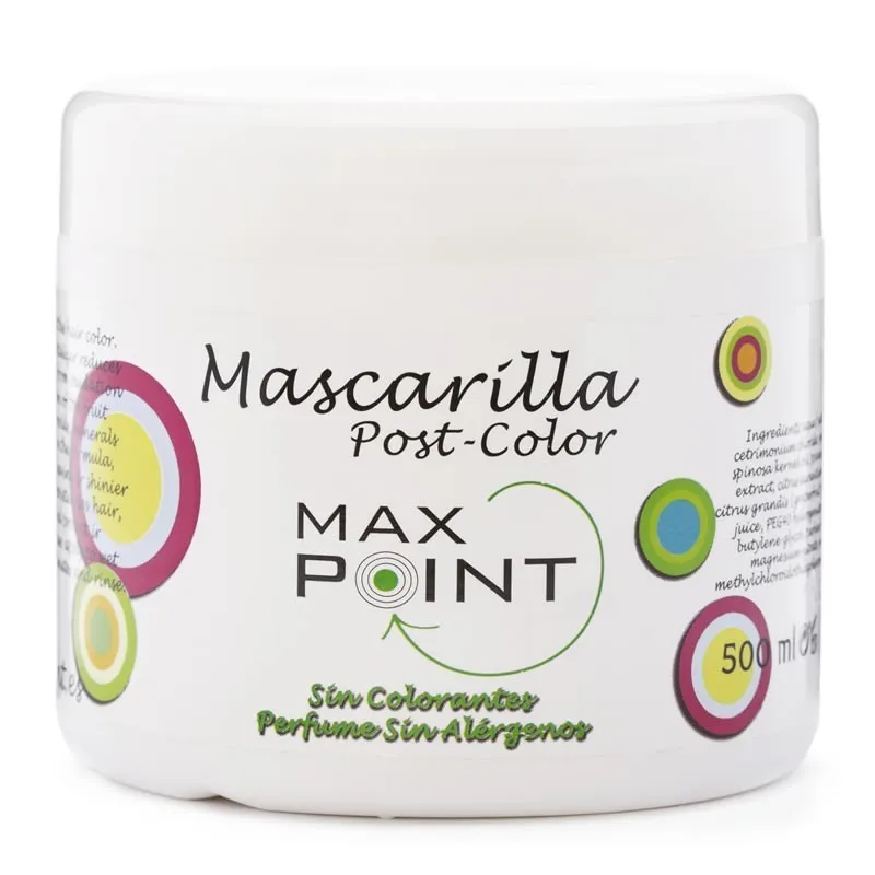 Max Point Post-Color Mascarilla 500ml | Max Point Belleza