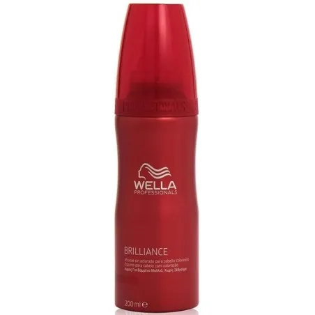 Mousse Protector Color Sin Aclarado Wella Brilliance 200ml