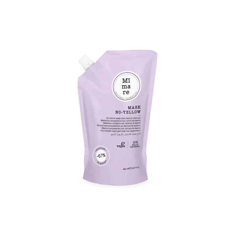 Mimare Natural Cosmetics Mascarilla No-Yellow 480ml | Mimare