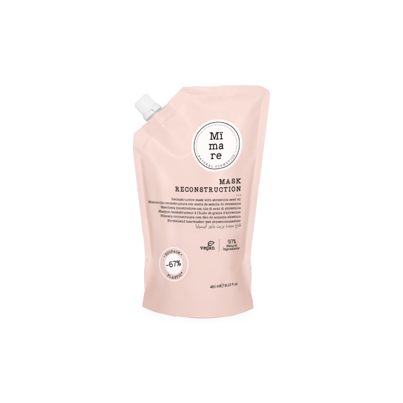 MASCARILLA RECONSTRUCCION 480ML (CABELLOS GRUESOS  FINOS Y MEDIOS) MIMARE | Mimare