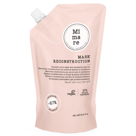 MASCARILLA RECONSTRUCCION 480ML (CABELLOS GRUESOS  FINOS Y MEDIOS) MIMARE