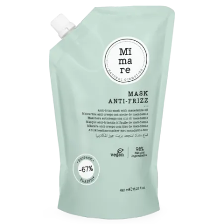 Mimare mascarilla anti-frizz 480ml hidratación intensa