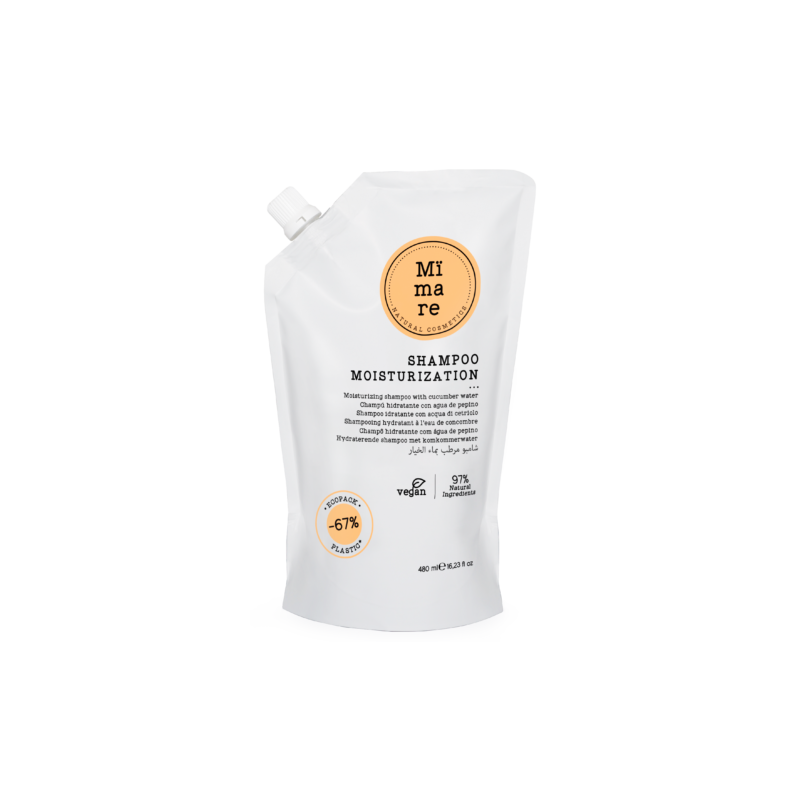 CHAMPU HIDRATANTE PARA TODO TIPO DE CABELLOS 480ML MIMARE | Mimare