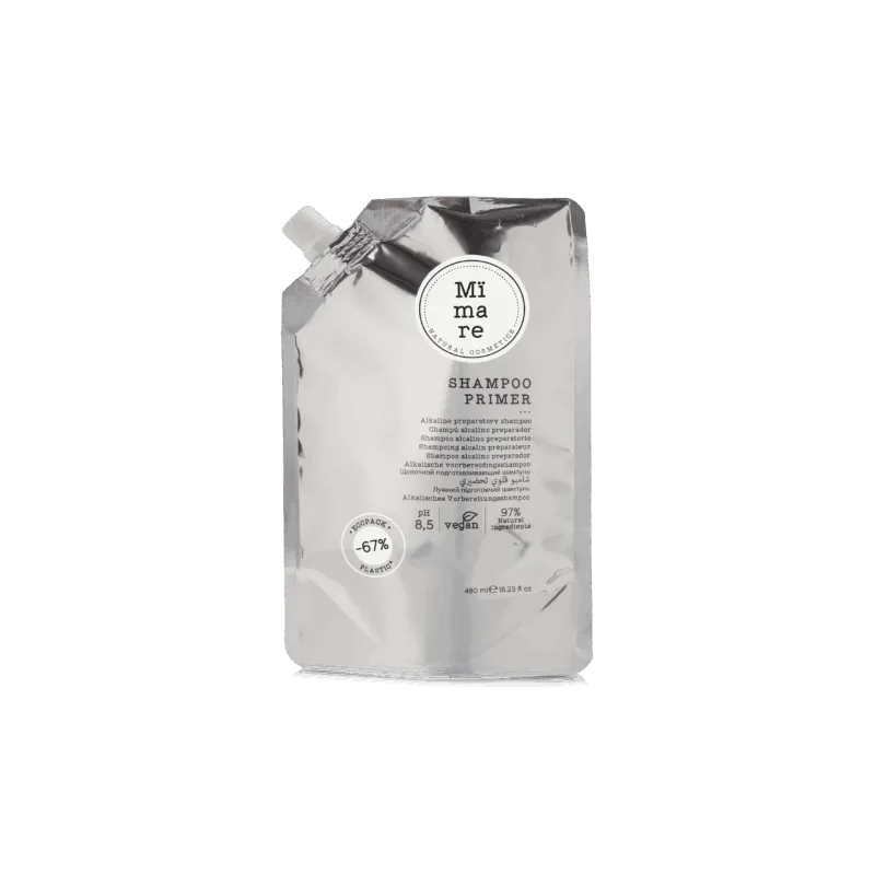 Mimare Natural Cosmetic Champú Alcalino Preparador 480 ml | Mimare