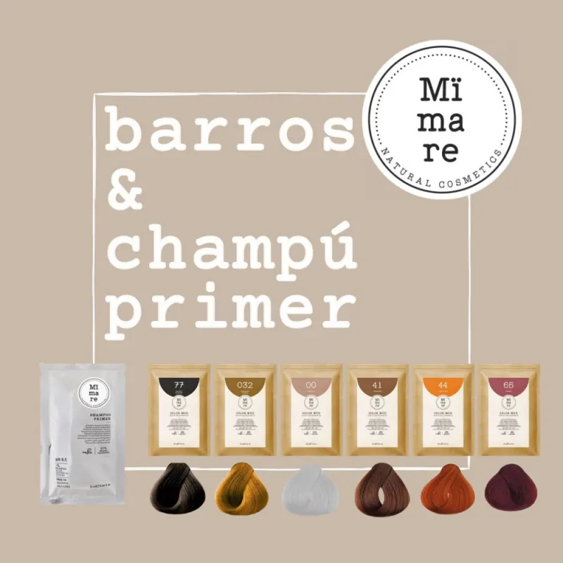 Mimare Natural Cosmetic Champú Alcalino Preparador 480 ml | Mimare