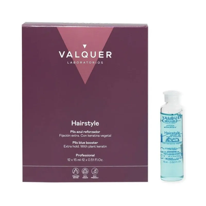 Valquer Hairstyle Reforzador Azul 15ml | Valquer Profesional