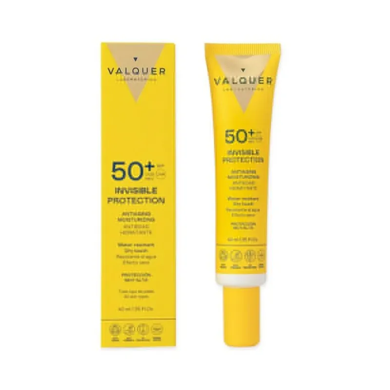 Valquer Invisible Protection SPF 50+ Sérum Facial Protector Solar 40 ml | Valquer Profesional