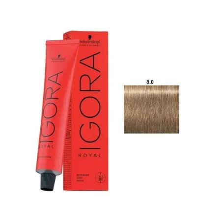 Schwarzkopf Igora Royal 8.0 Rubio Claro 60ml