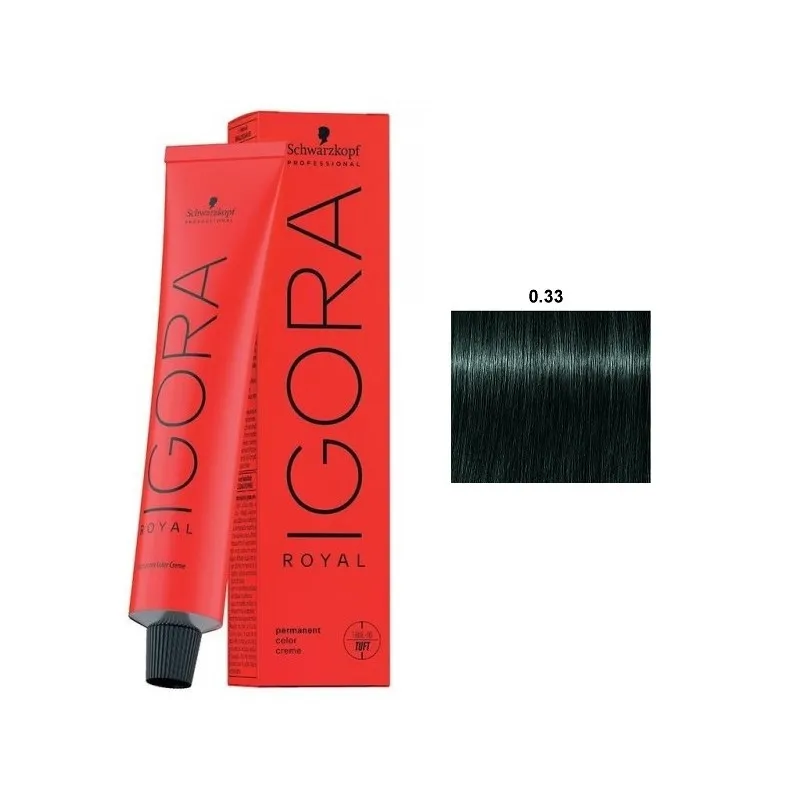 Schwarzkopf IGORA ROYAL Coloración Permanente 0.33 60ml | Schwarzkopf Professional