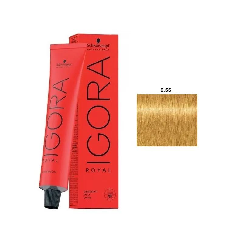 Schwarzkopf IGORA ROYAL Coloración Permanente 0.55 60ML | Schwarzkopf Professional