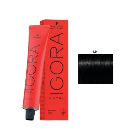 Schwarzkopf Igora Royal 1.0 Negro - Coloración duradera