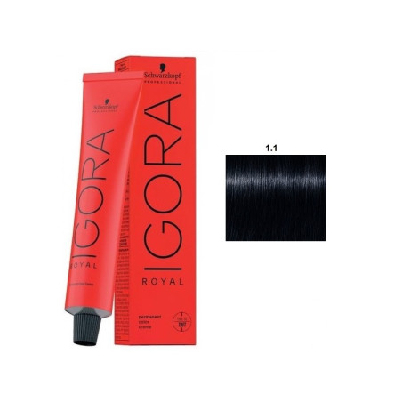 TINTE IGORA ROYAL Nº1.1 60ML