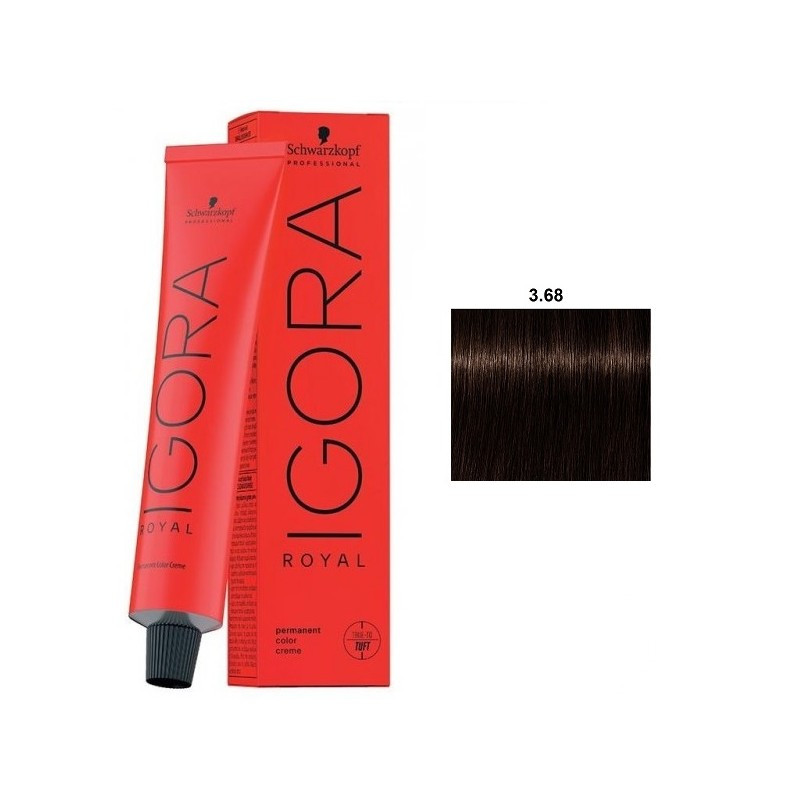 TINTE IGORA ROYAL Nº3.68 60ML | SCHWARZKOPF