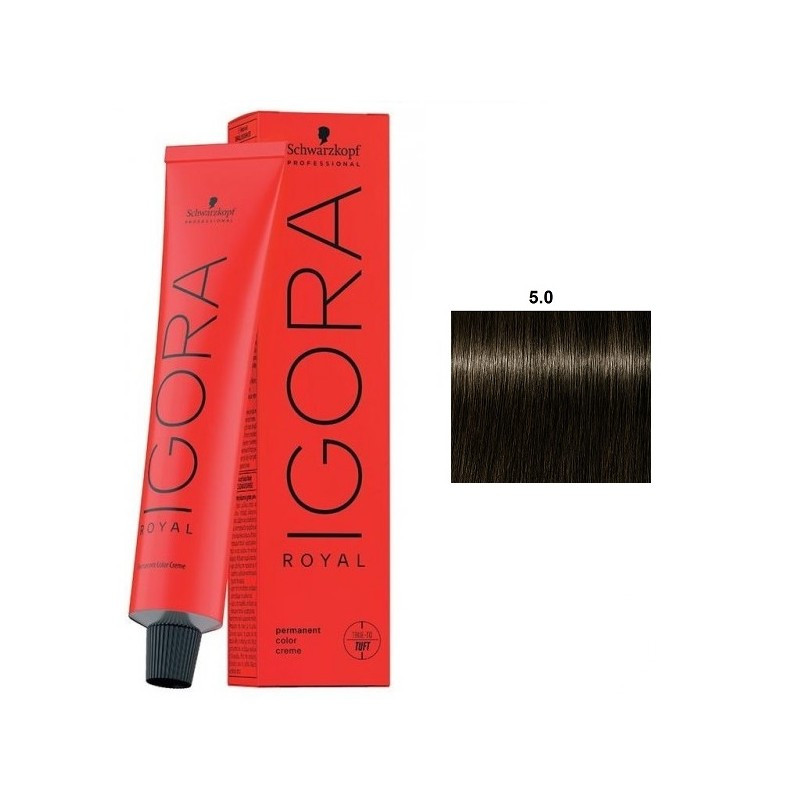 TINTE IGORA ROYAL Nº5.0 60ML | SCHWARZKOPF