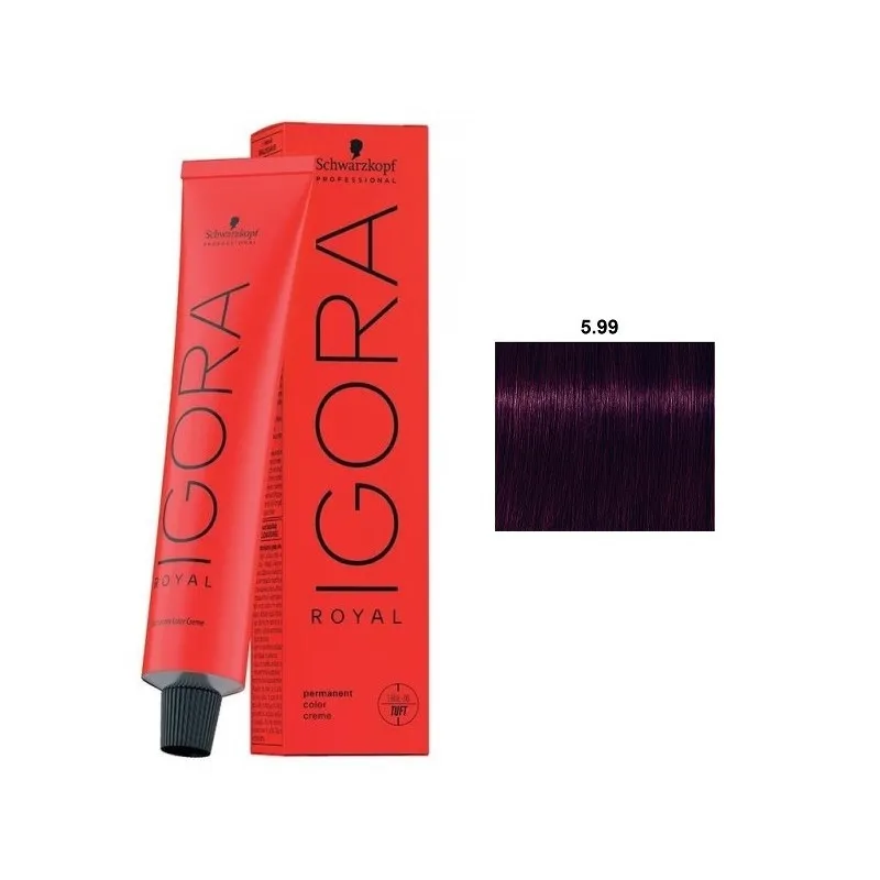 Schwarzkopf IGORA ROYAL Coloración Permanente 5.99 60ml | Schwarzkopf Professional