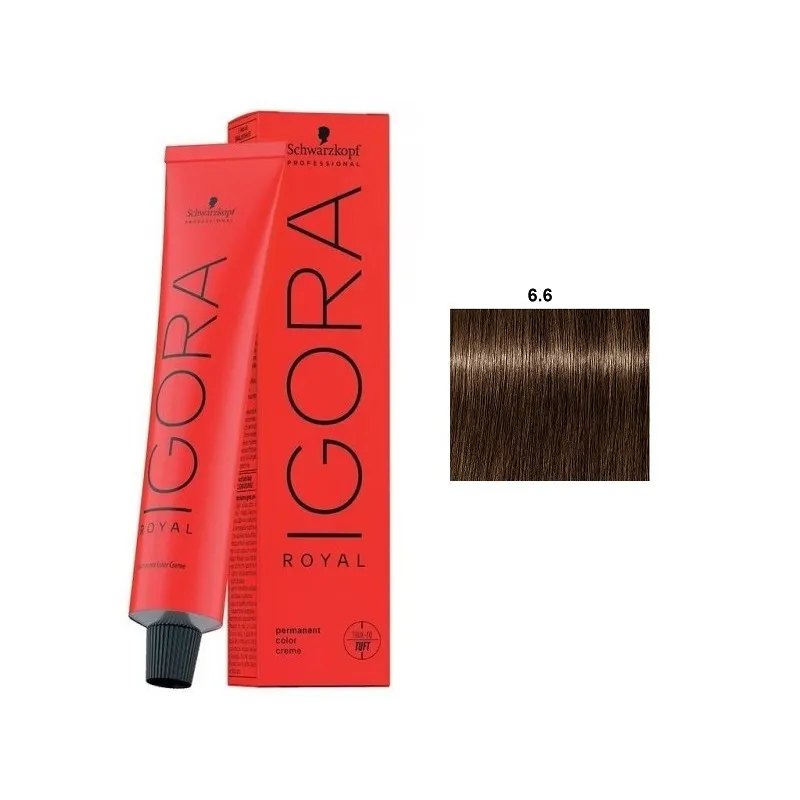Schwarzkopf Igora Royal Coloración 6.6 60ML | Schwarzkopf Professional