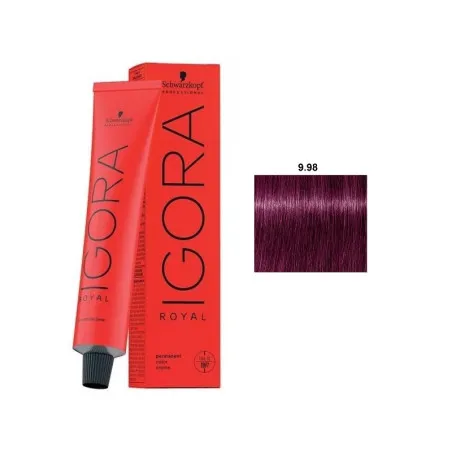 Schwarzkopf IGORA ROYAL 9.98 rubio muy claro violeta