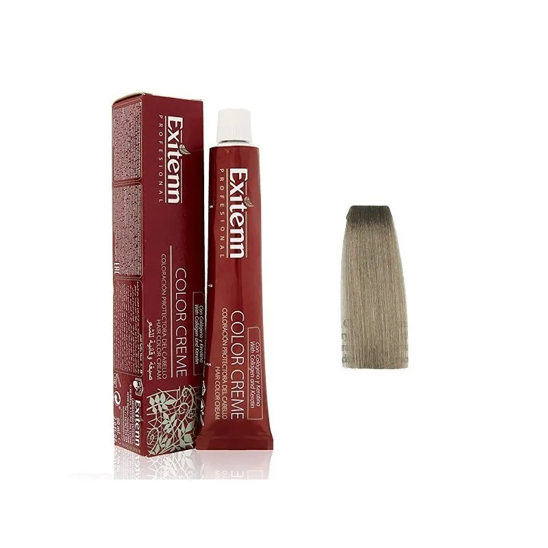 Exitenn Color Crème Coloración 9.1 Rubio Muy Claro Ceniza 100ml | Exitenn