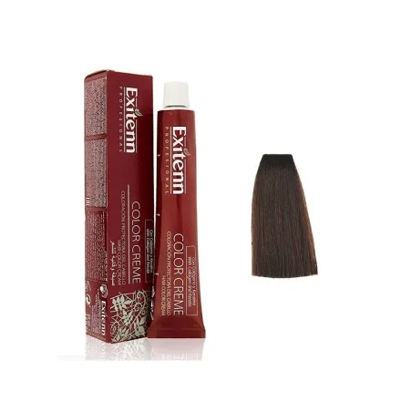 Exitenn Color Crema 4.70 castaño oscuro rojo 100ml