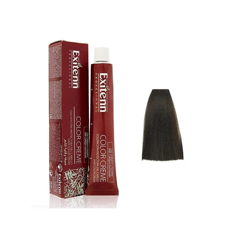 Exitenn Color Crème Coloración Nº 607 Ru.Osc Cacao 100ml | Exitenn