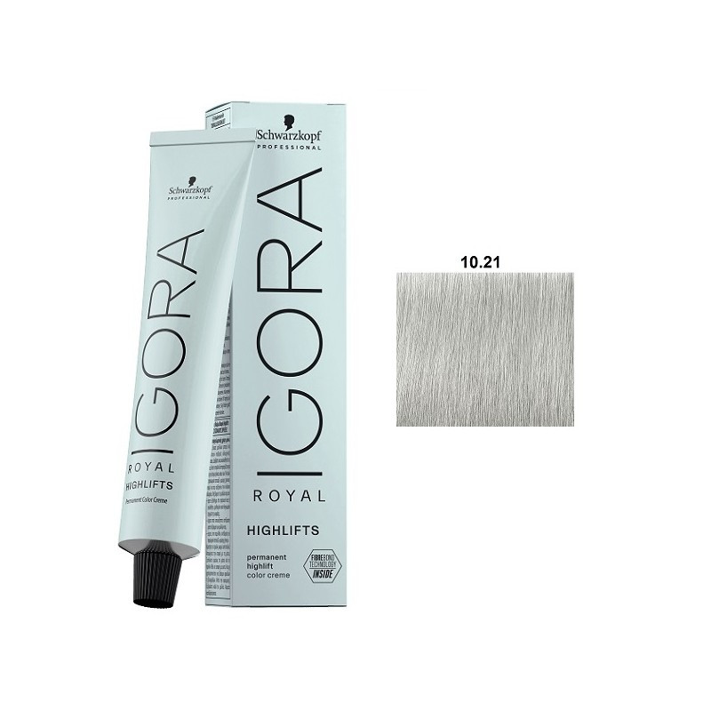 TINTE IGORA ROYAL Nº10.21 60ML | Schwarzkopf Professional
