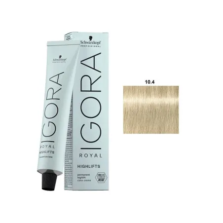 Schwarzkopf Igora Royal 10.4 rubios dorados 60ml