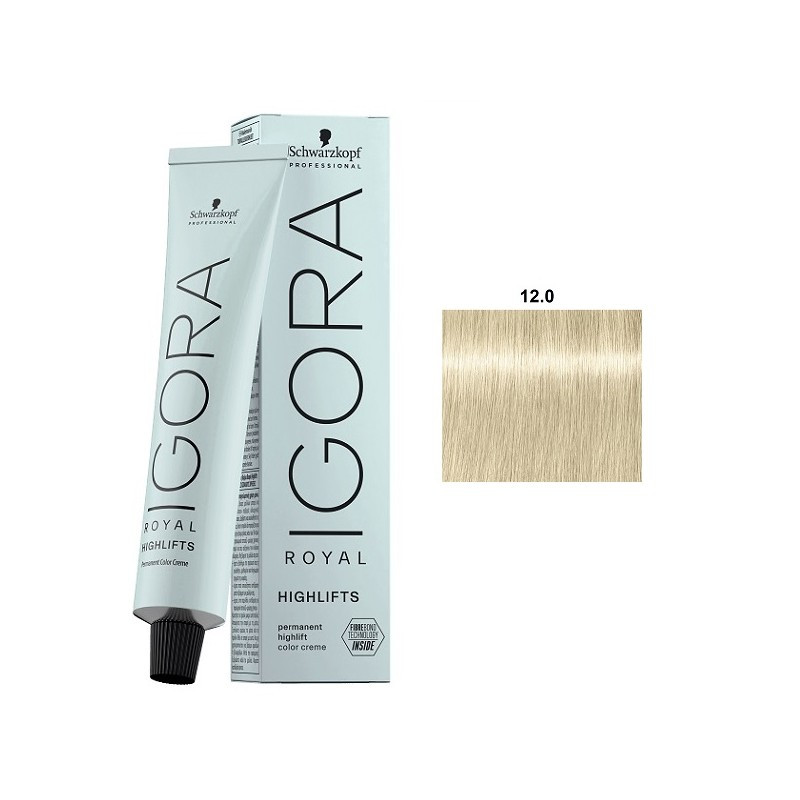 TINTE IGORA ROYAL Nº12.0 60ML | SCHWARZKOPF