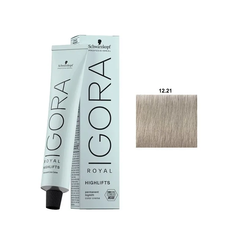 Schwarzkopf Professional Igora Royal Coloración Permanente 12.21 60ml | Schwarzkopf Professional