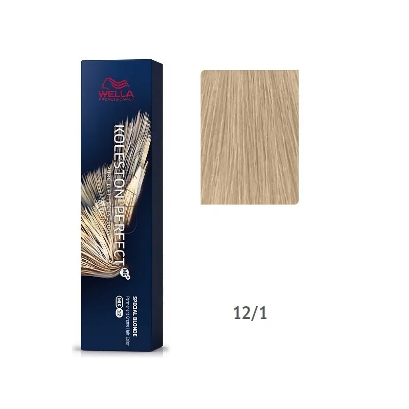 Wella Professionals Koleston Perfect Coloración 12.1 Rubio Ceniza | Wella Professionals