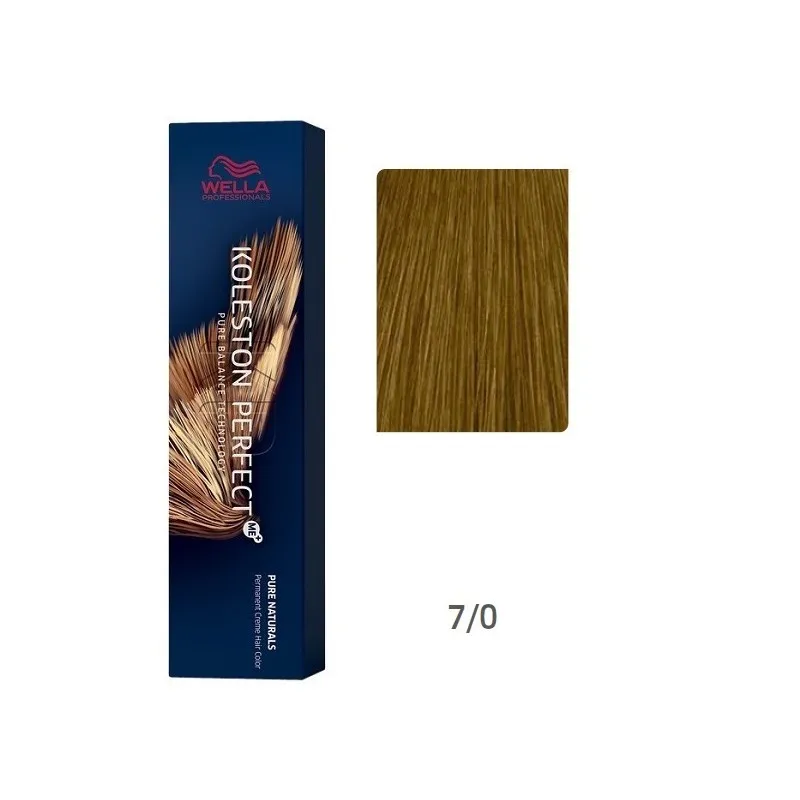 Wella Professionals Koleston Perfect ME+ Coloración 7.0 Rubio Medio Intenso | Wella Professionals