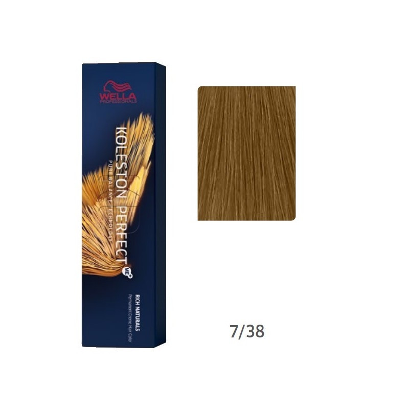 KOLESTON Rubio medio dorado perla Nº7.38 | WELLA