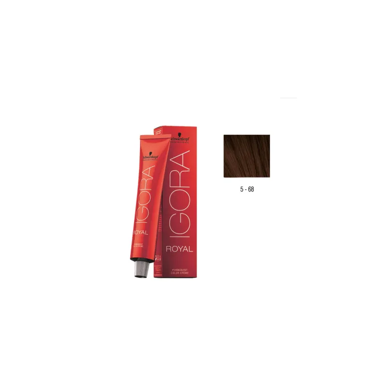 Schwarzkopf Igora Color Creme 5-68 Castaño Claro Caoba 60ml | Schwarzkopf Professional