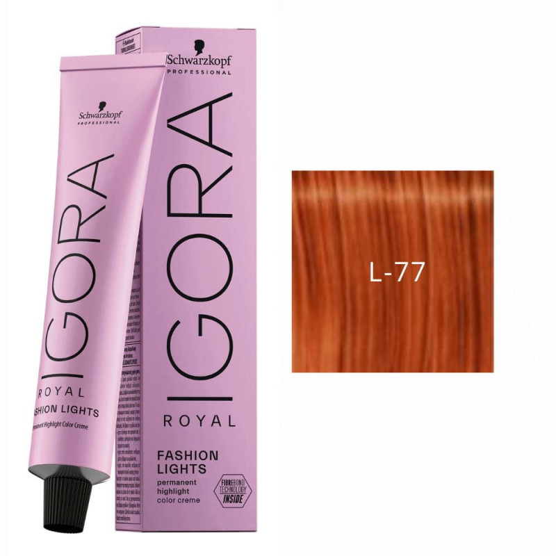 TINTE IGORA R.FASHION NºL-77 60ML | Schwarzkopf Professional
