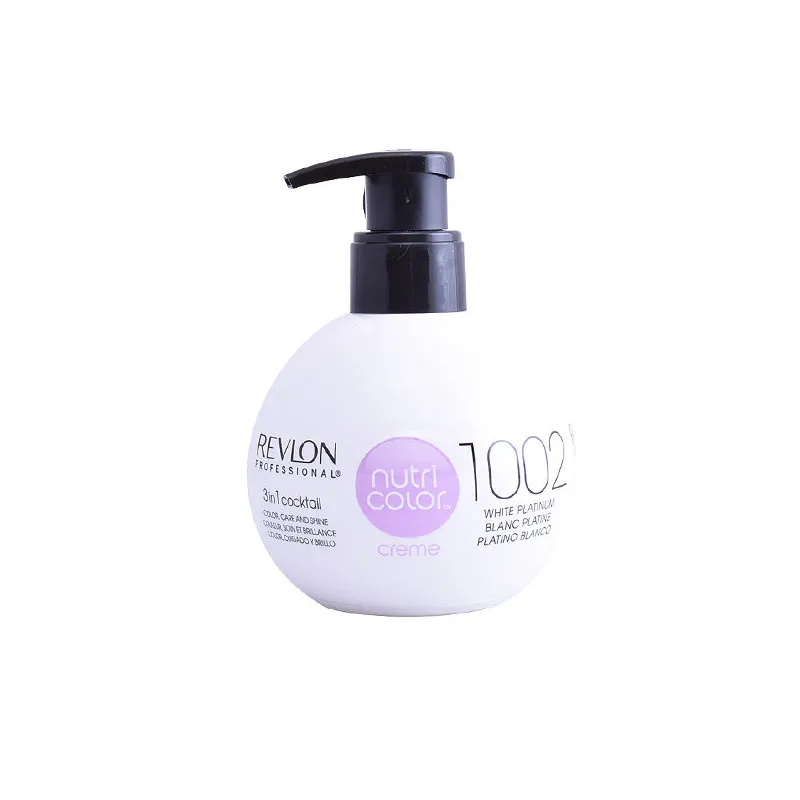 Revlon Nutri Color Crema 1002 Platinado Blanco 250ml | Revlon Nutri Color