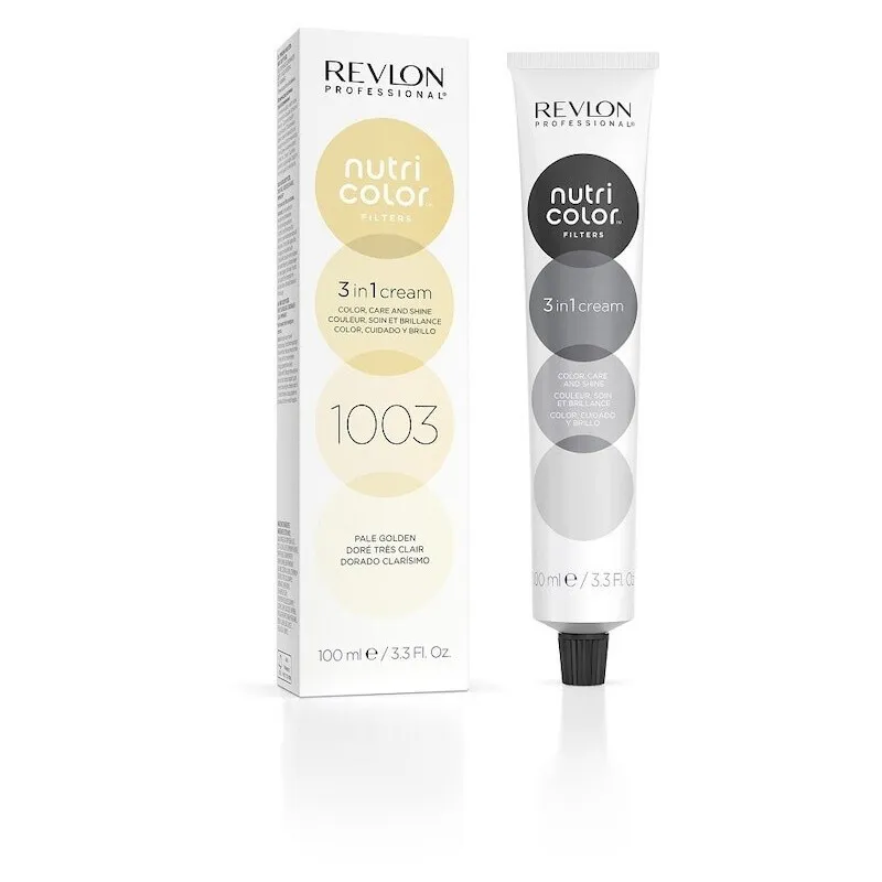 Revlon Professional Nutri Color Crema Colorante 1003 Pale Golden 100ml | Revlon Nutri Color
