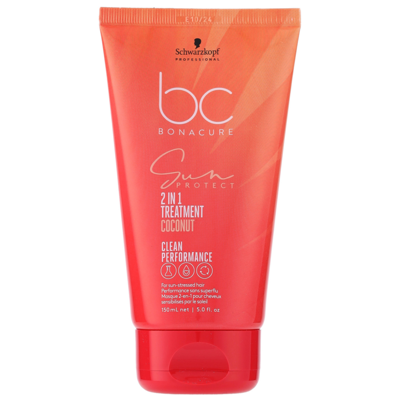 SUN-PACK BC- Ch 100ml + Mask 75ml + Fluido 100ml (Rayas Verde Agua) | Schwarzkopf Professional