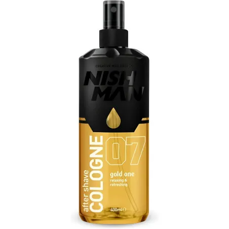 NishMan After Shave 07 gold 400ml hidratante y fresco