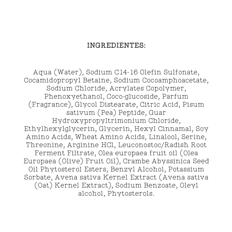 CHAMPU RECONSTRUCCION 480ML (CABELLOS GRUESOS  FINOS Y MEDIOS) MIMARE | Mimare