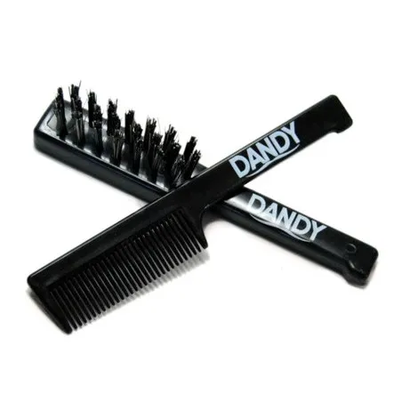 KIT DE BARBA CEPILLO + PEINE DANDY | Black Line