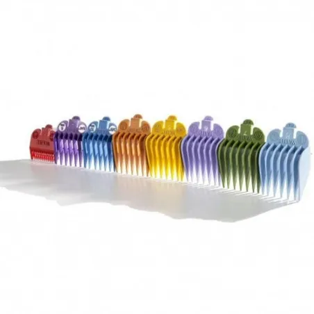 Peines Metálicos Moser 1230 - Colores Vibrantes