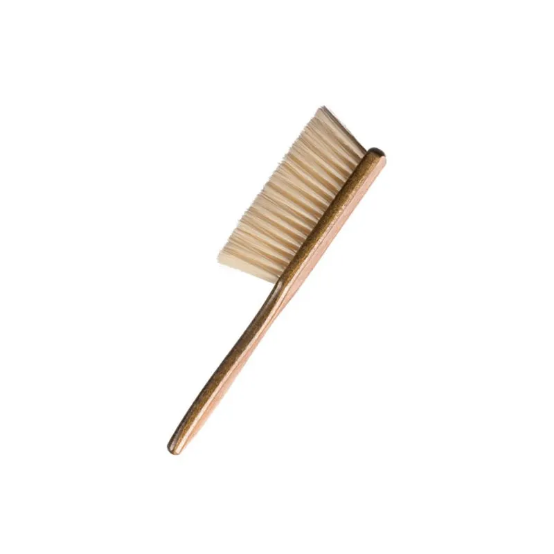CEPILLO BARBERO MANGO MADERA Y NYLON con cajita | Carpel