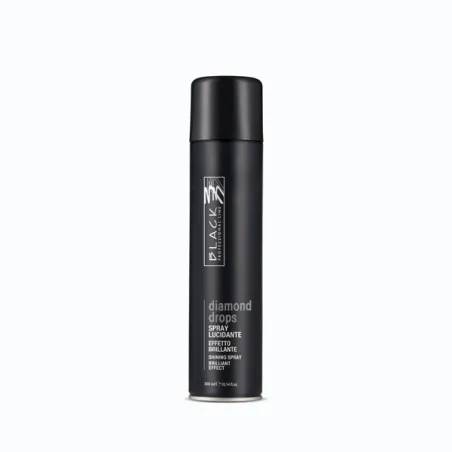 Black Professional Line Diamond Drops Spray 300ml brillo intenso