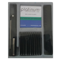 NAVAJA SET 5117 PLATINIUM TIPO WK + Repuesto de 10 cuchillas