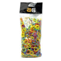 GOMAS BOLSA Multicolor 100gr Trencitas o Extensiones | Asuer