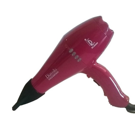 SECADOR + DIFUSOR DIAVOLO MORADO bakelita  ionic 2200-2400W