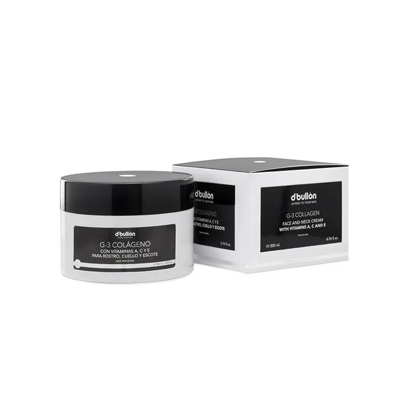 d'bullion Crema Facial y de Cuello 200ml | Valquer Profesional