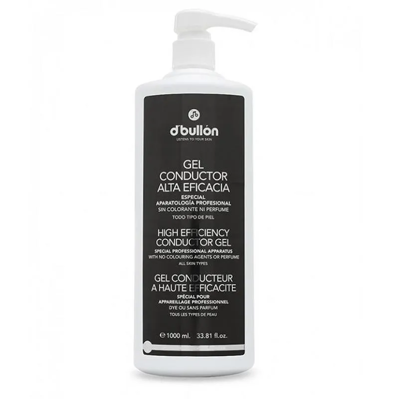 d'bullón Gel Conductor Alta Eficacia 1000ml | Valquer Profesional